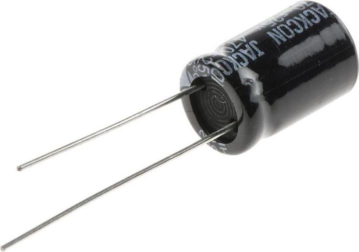 Rs Pro Elektrolytkondensator, radial, 470uF, 3uA, 25V, 450mA