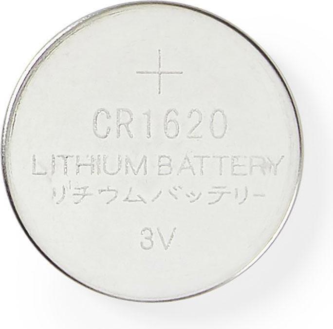 Productafbeelding Nedis Lithium knoopcel CR1 620, 3 V, 5 stuks (5 Pcs., CR1620)