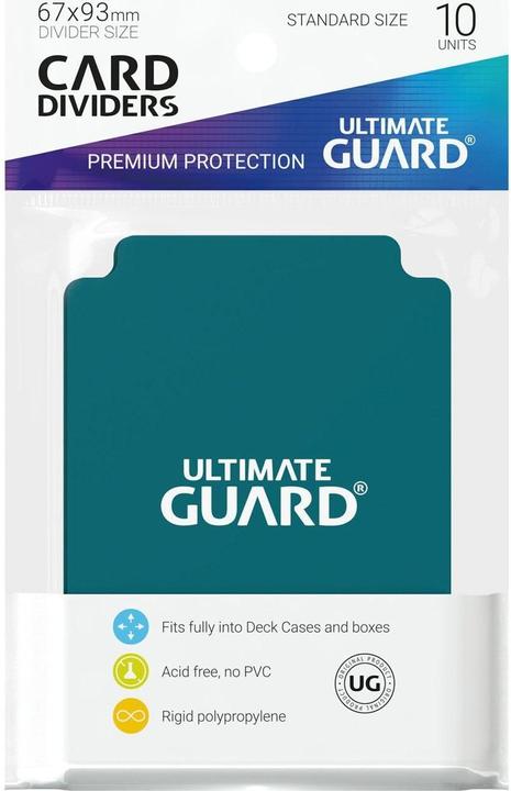 Ultimate Guard Kartentrenner Standardgrösse Petrolblau 10