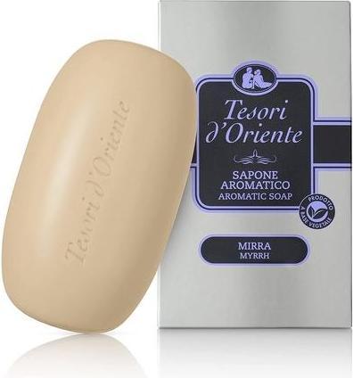 Actual product image Tesori d'Oriente Aromatic Solid Soap Myrrh 125 Grams (Soap lotion)