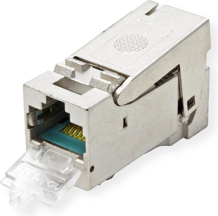 Actual product image Easylan fixLink® SL RJ45 Keystone module Cat. 6A ISO/IEC, shielded (Keystone module)