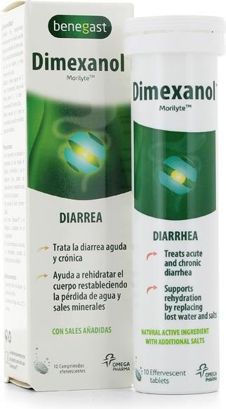 Actual product image Benegast Dimexanol Adulto Effervescent Tablets 10 Count