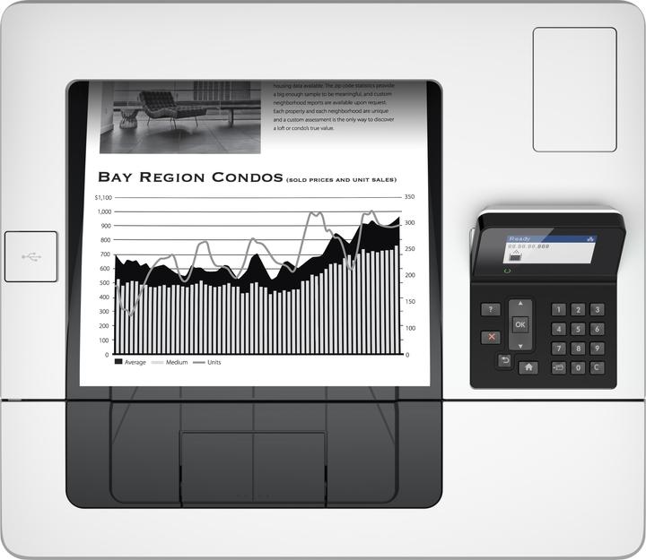 Produktbild HP M506dn LaserJet Enterprise (Laser, Schwarz-Weiss)