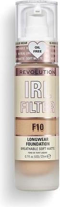 Actual product image I Heart Revolution Revolution IRL Filter Longwear Foundation F10 Breatable Soft Matte 23ml
