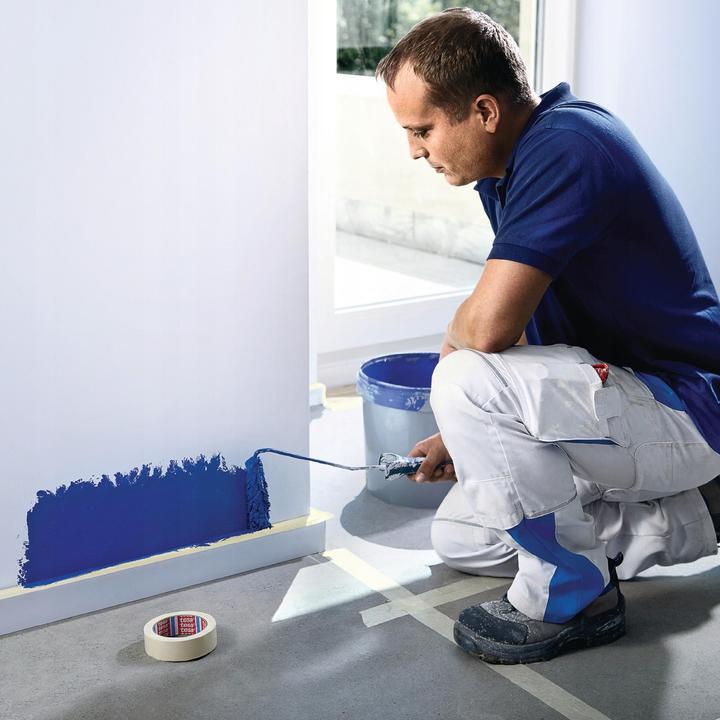 Immagine prodotto tesa 4306 Profi PLUS Malerkrepp - Nastro da imbianchino per bordi di vernice puliti e piatti (38 mm)