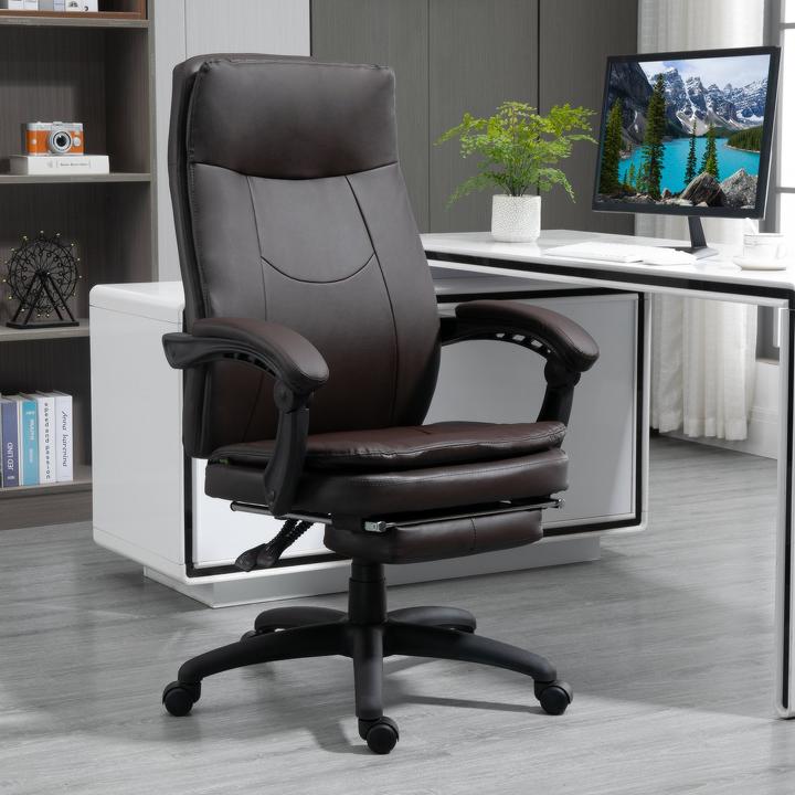 Produktbild Vinsetto Bürostuhl mit Fussstütze