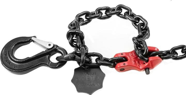 Produktbild Safetex Anschlagkette EN818-4 mit Verkürzungsklaue-Sicherung 1m WLL2000kg