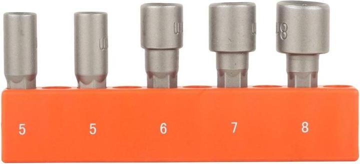 Actual product image Black & Decker Drill bits & screwdriver bits set,109 pieces (1.5 mm, 2 mm, 2.5 mm, 3 mm, 3.5 mm, 4 mm, 4.5 mm, 5 mm, 5.5 mm, 6 mm, 6.5 mm, 7 mm, 7.5 mm, 8 mm, 10 mm)