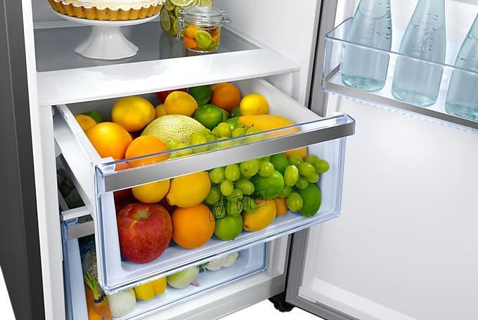 Actual product image Samsung RR39M71357F/EG RR7000, Refrigerator, Refined Steel,185 cm, 387 ℓ (387 l)