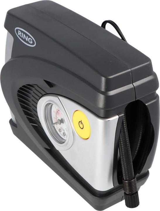 Produktbild AccuCell Automotive Reifen-Kompressor für 12 Volt mit analoger Anzeige (0.00 Bar, 20 l)