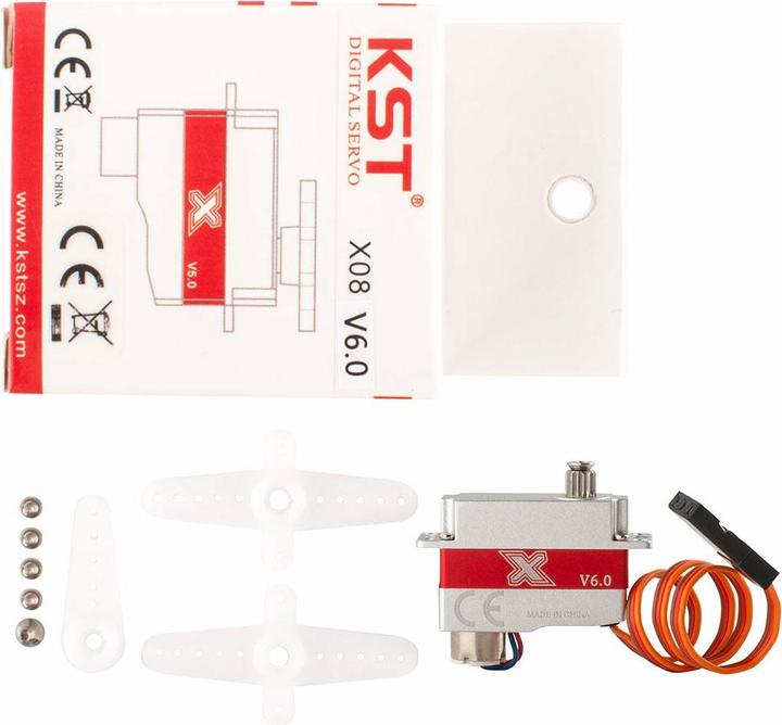 Produktbild KST Flächenservo X08 V6.0 2.8 kg, 0.09 s, Digital HV