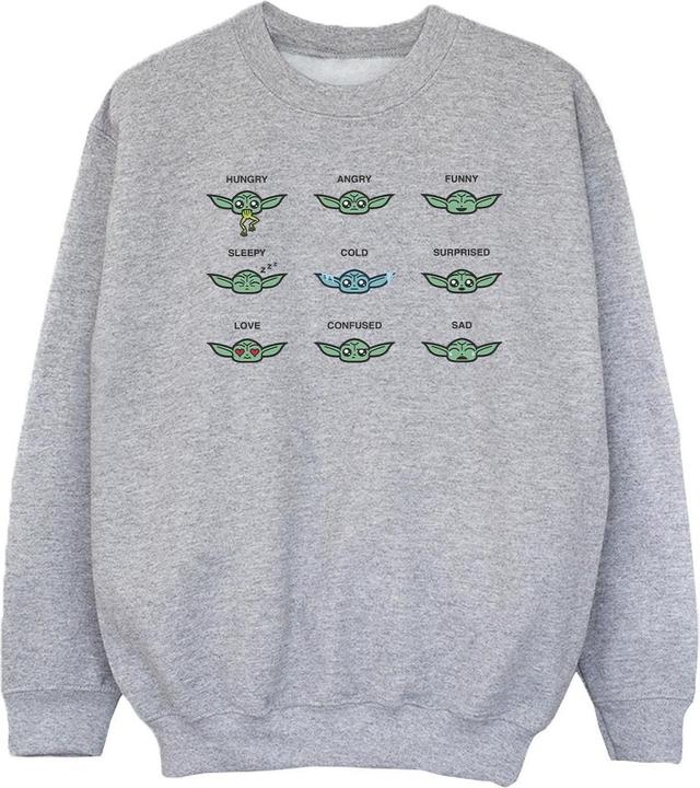 Star Wars Mandalorian Grogu Mood Sweatshirt Mädchen
