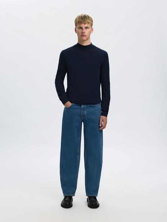 Produktbild Selected Homme Slhtray Ls Knit Merino Mock Neck Noos (S)