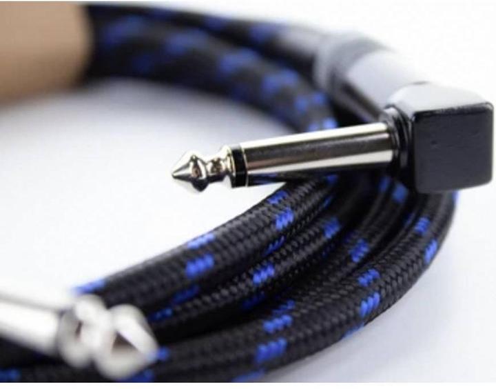 Immagine prodotto Cordial EI 3 PR-TWEED-BL Instrumenten Anschlusskabel (1x Klinkenstecker 6.3 mm ( (3 m)