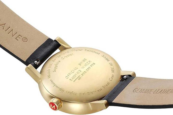 Produktbild Mondaine Evo2 - Ip Gold (Analoguhr, 40 mm)