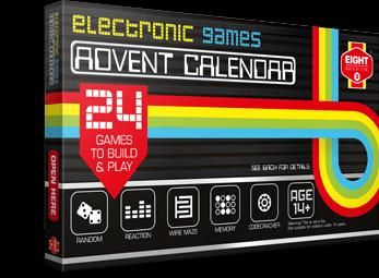 Actual product image Franzis Electronic Games Advent Calendar