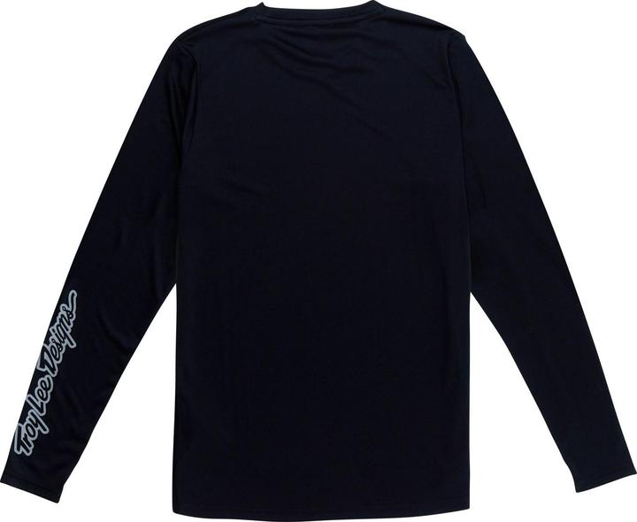 Troy Lee Designs Womens Lilium LS Jersey, Mono, black, L (L)