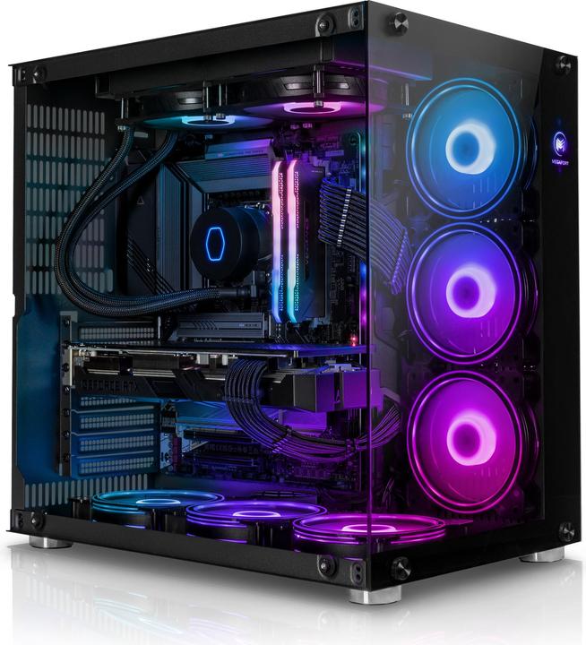 Actual product image Megaport Gaming PC Intel i9 - GeForce RTX 3070 Ti - 32GB RAM - 117-DE (Intel Core i9-12900F, 32 GB, 2000 GB, GeForce RTX 4070)
