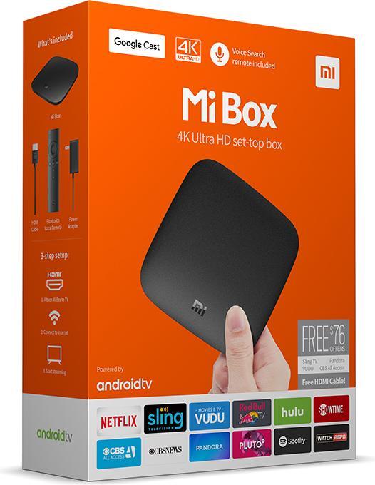 Image du produit Xiaomi MI Box S (8 Go, Android 8.1 (Oreo))
