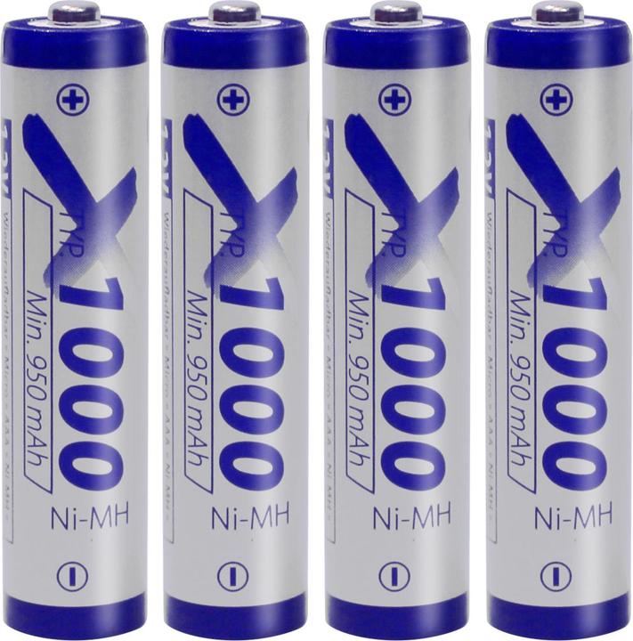 Immagine prodotto XCell ni-mh a cella singola 1,2 volt 1000 mah (1.20 V, 1000 mAh)