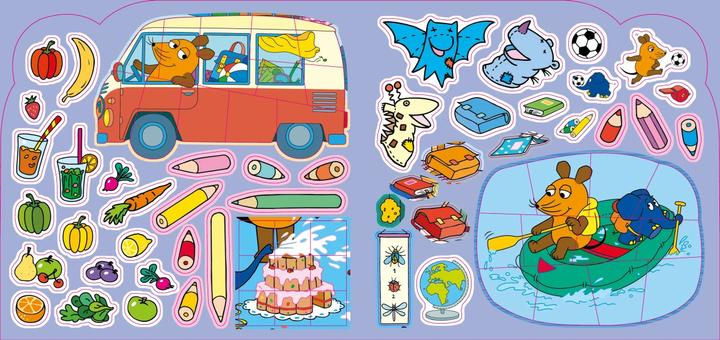 Actual product image The Mouse - Sticker Painting Design
