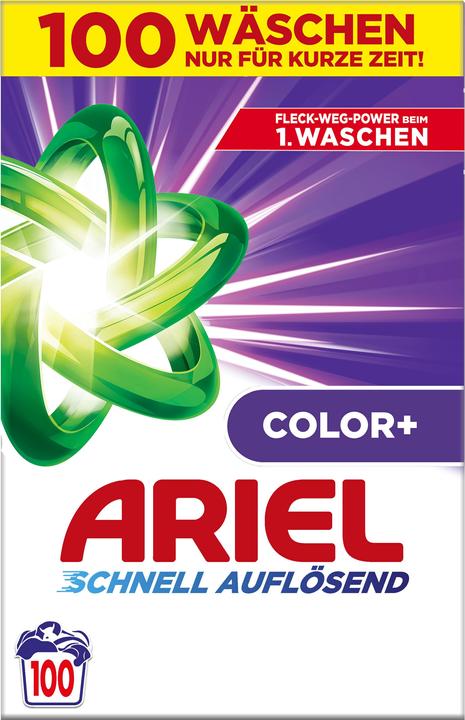 Ariel Color+ (100 Waschgänge, Waschpulver)