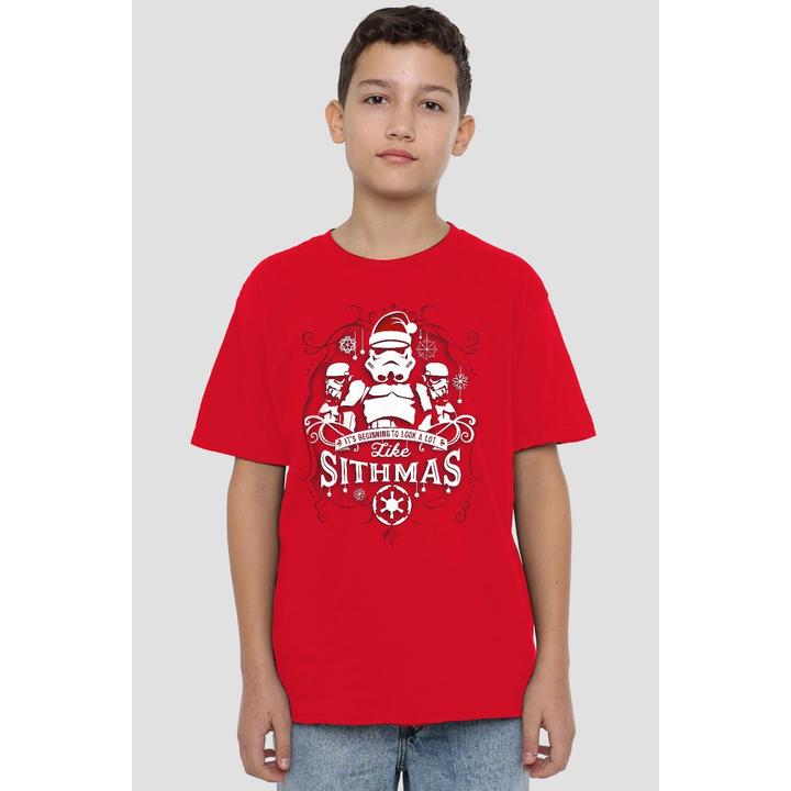 Immagine prodotto Star Wars Beginning To Look A Lot Like Sithmus Maglietta Natale Bambini (128)