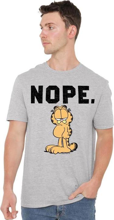 Immagine prodotto Garfield Nope Maglietta Uomo (L)