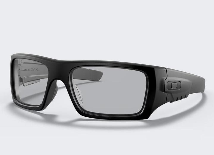 Clear, Matte Black