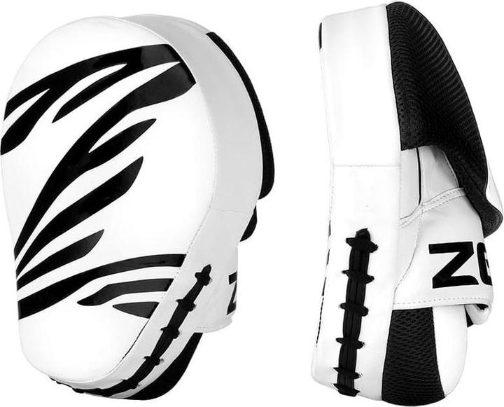 Produktbild Zebra Athletics Gebogene Pratzen (One Size)