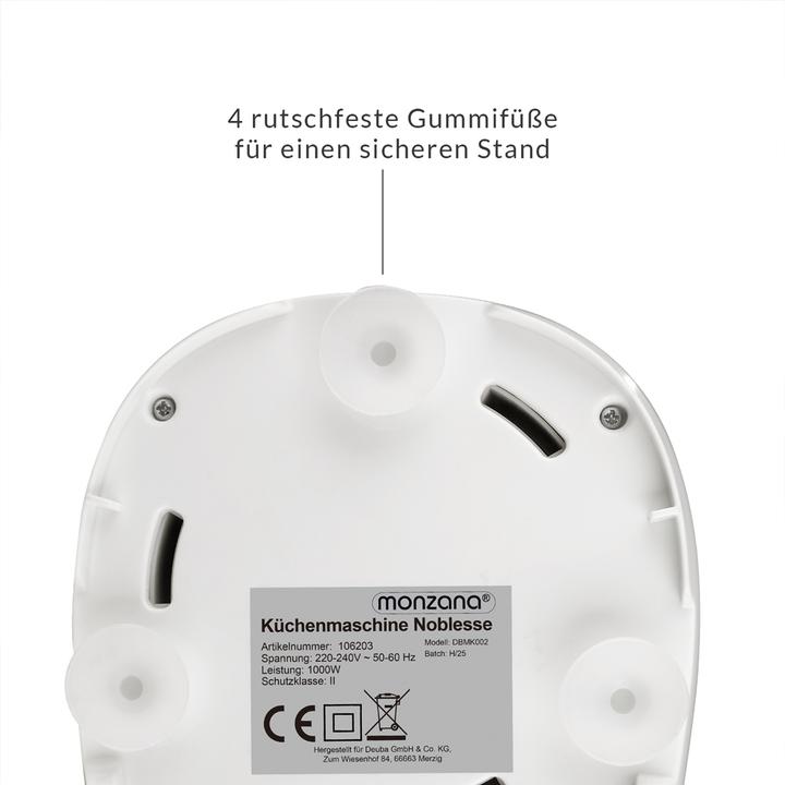 Produktbild Monzana Teigmaschine (1000 W)