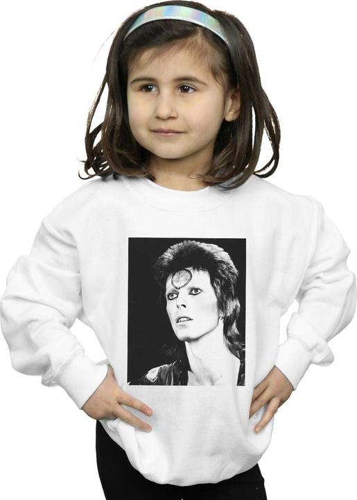 Produktbild David Bowie Ziggy Looking Sweatshirt Mädchen (140, 146)