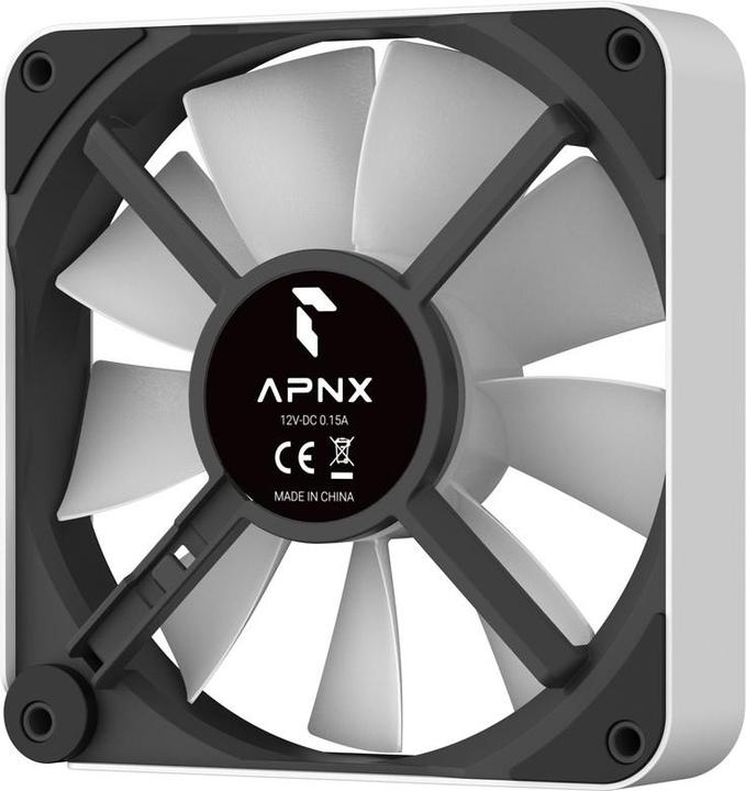 Image du produit APNX FP2-120 Ventilateur PWM, ARGB - 120mm, blanc (120 mm)