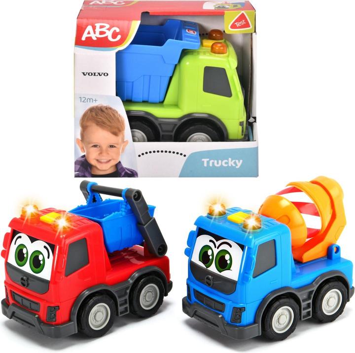Actual product image Dickie ABC Volvo Trucky, 3-sort.