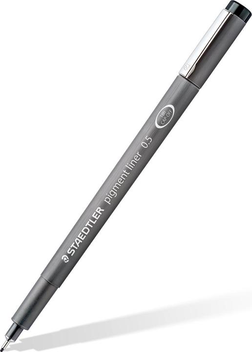 Actual product image Staedtler pigment liner 6ST Box (Black, 6 x)