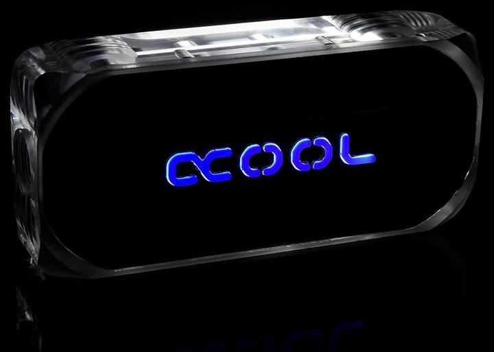 Image du produit Alphacool Connecteur GPX SLI - Plexi asymétrique double