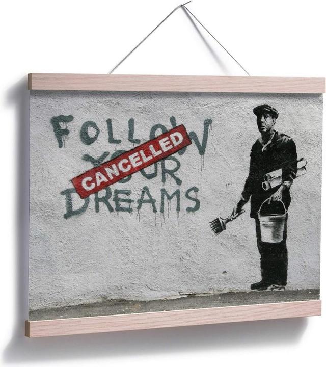 Actual product image Trenddeko Follow your dreams (40 x 30 cm)