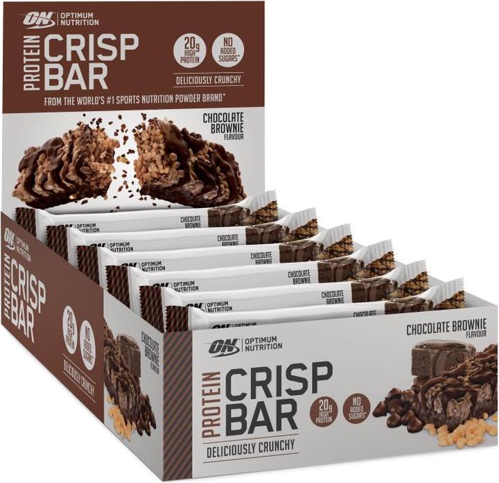 Actual product image Optimum Nutrition Protein Crisp Bar (10 x 65g) (Peanut Butter, 1 pcs., 650 g)