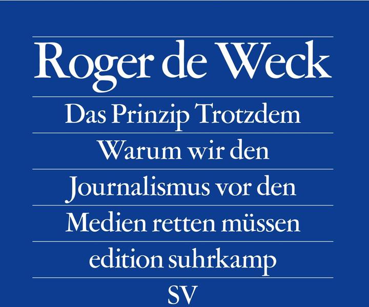 Produktbild Das Prinzip Trotzdem (Deutsch, Roger Weck, 2024)