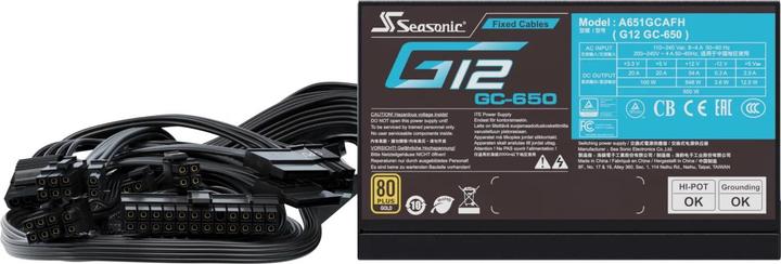 Produktbild Seasonic G12 GC-650 (650 W)