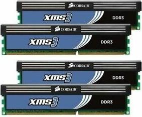 Produktbild Corsair Xms3 (4 x 4GB, 1333 MHz, DDR3-RAM, DIMM)