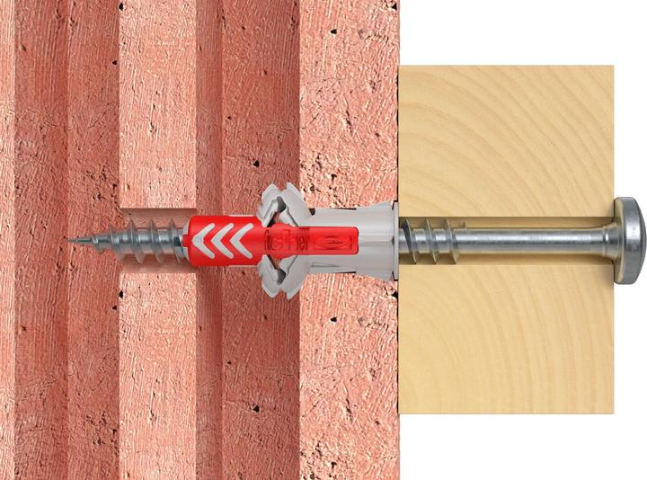 Produktbild Fischer SB Nylondübel Duopower mit Schraube A2 (4 Stk.)