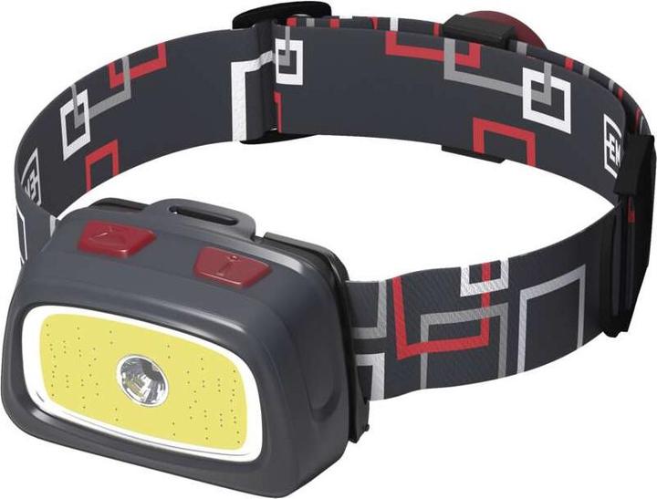 Produktbild Emos CREE LED + COB LED Stirnlampe P3531, 330 lm, 65 m, für 3x AAA (330 lm)