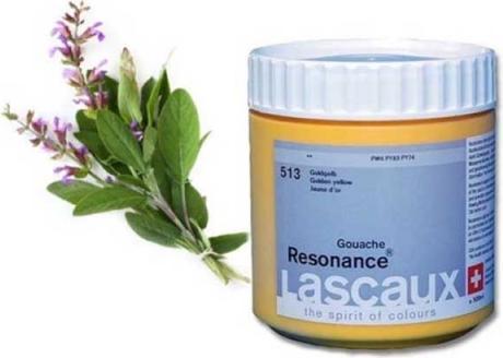 Produktbild Lascaux Gouache Resonance brillantgrün 553 (Brilliantgrün, 500 ml)