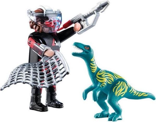 Immagine prodotto Playmobil 70693 DuoPack Velociraptor vs Poacher (70693)