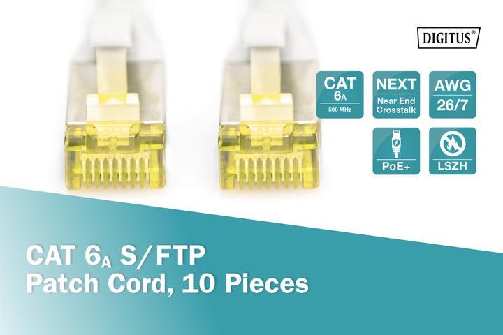 Produktbild Digitus Netzwerkkabel (S/FTP, CAT6a, 2 m)