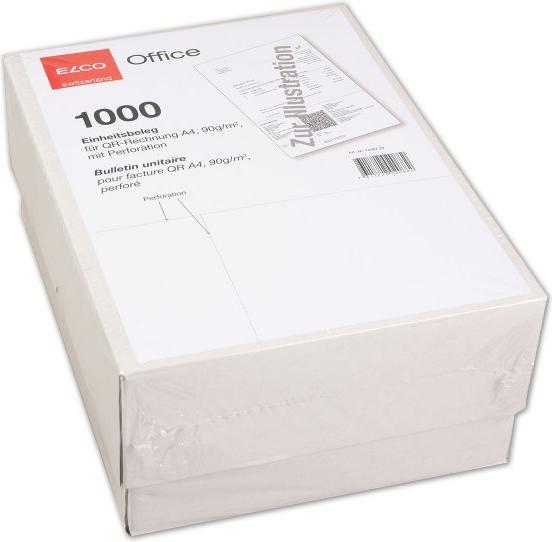 Image du produit Elco Formulaire de facturation pour les factures QR (1000 x)