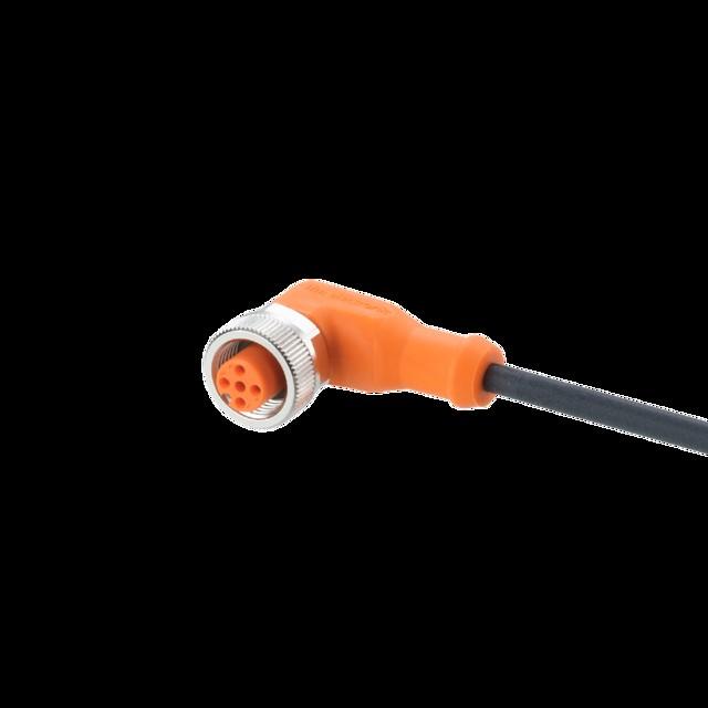 Produktbild IFM Kabeldose M12-Buchse 4-polig EVC006 10m gewinkelt