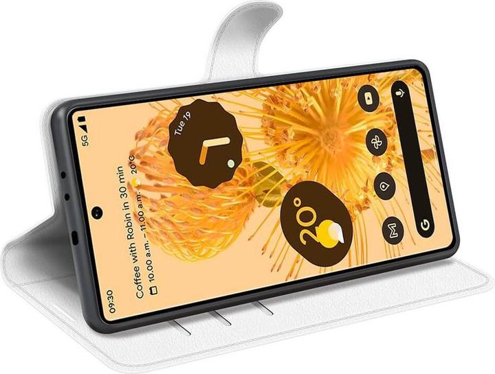 Actual product image Cover-Discount Google Pixel 7 - Leather Case Cover white (Google Pixel 7)