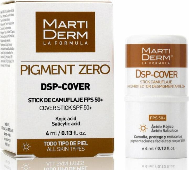 Actual product image Martiderm Pigment zero (Suntan cream, SPF 50+, 4 ml)